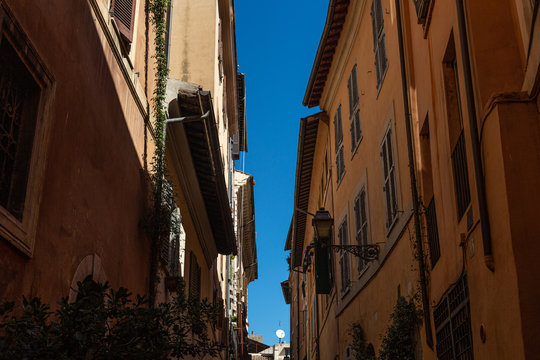 Old house in jewish getto in Rome