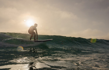 Surfer in Carmel California