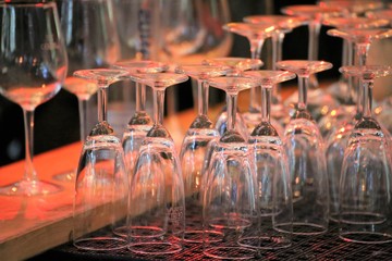 glasses of white wine