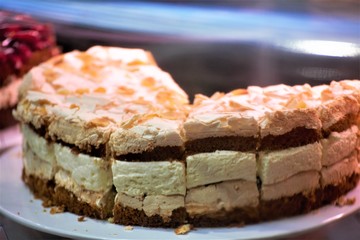cake with chocolate