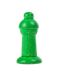 Wooden pawn of a leisure game