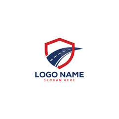 Shield/transport logo design template full vector EPS 10