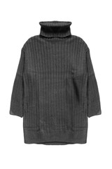 Black sweater isolated