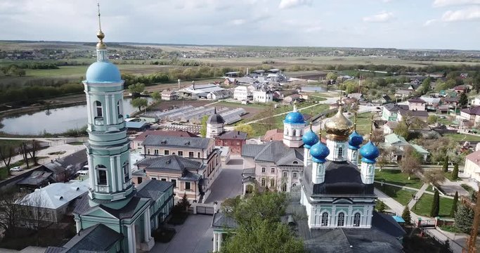 The Tikhonova Pustyn Monastery in Kaluga Region in Russia