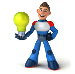 Super modern superhero - 3D Illustration