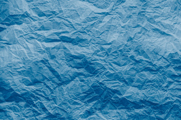 2020 color trend. Defocused blue glittery shimmering background with blinking details.