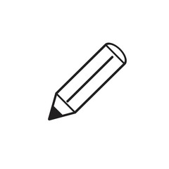 Fototapeta premium pencil icon vector design template