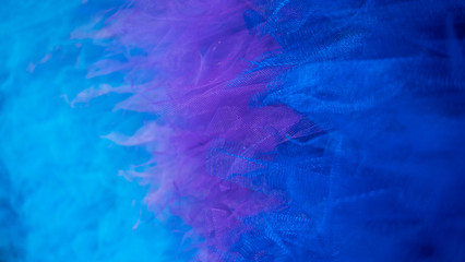 Fototapeta na wymiar abstract background with Blue and purple ombre feathers