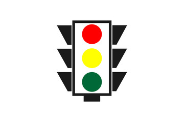 traffic light icon vector illustration