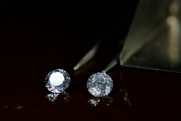 Diamonds are valuable, expensive and rare. For making jewelry