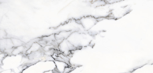 White marble texture background with grey-golden curly veins, carrara crystal marble for interior-exterior home decoration wall tile, floor tile and ceramic, wallpaper. 