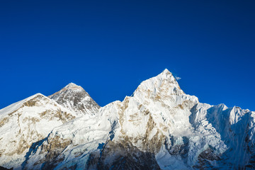 Fototapeta na wymiar View of the Mount Everest from Kala Patar
