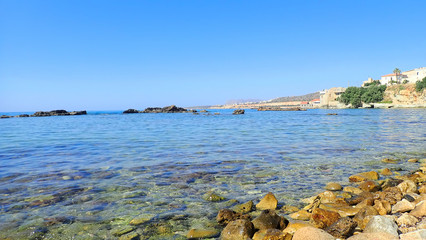 Greece Crete island Koum Kapi Beach