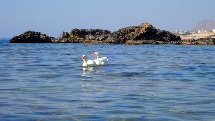 Greece Crete island Koum Kapi Beach