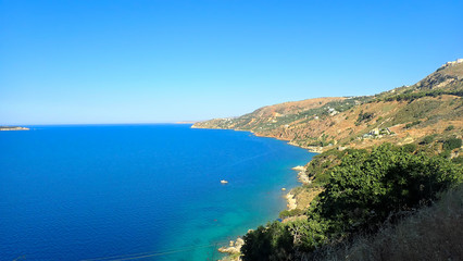 Fototapeta na wymiar Greece Crete island Kalami beach