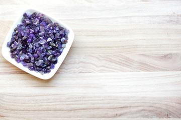 アメジストのさざれ石