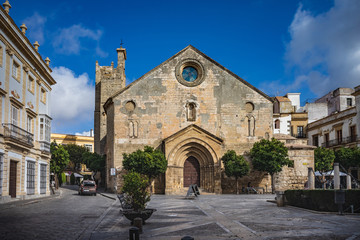 Fototapeta na wymiar Iglesia de San Dionisio of Jerez