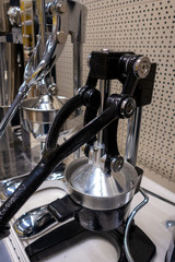 Press for citrus. Professional stainless steel juicer.