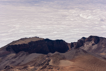 Pico Viejo, volcano located in Teide National Park (Tenerife, Canary Islands - Spain).