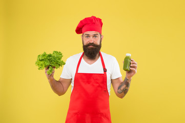 Organic food. cook hold fresh and blended salad smoothie bottle. organic eco vegan products....