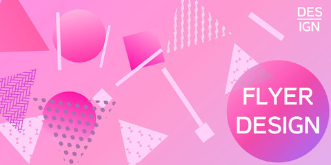 Geometric abstract background.