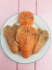 Slipper lobsters or flathead lobsters
