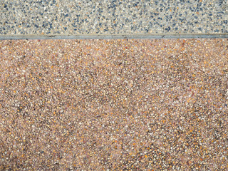 Concrete pavement floor 