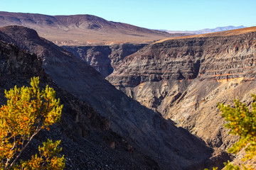Father Crowley Vista Point canyon, Death Valley National Park, California, USA.