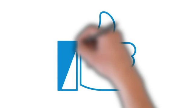 like, sign, face, social, media, animation,  doodle, video, film, whiteboard, glassboard, blackboard, green screen,  presentation, explainer, graphic, education,  hand, human, cartoon, drawing, board,