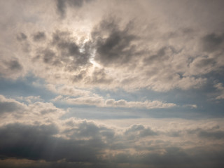 Fototapeta na wymiar Abstract cloudy sky background.