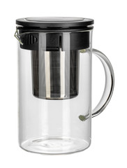  Empty tea kettle isolate on white background