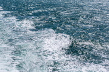 Meer, auf der Fähre von Dänemark nach Norwegen