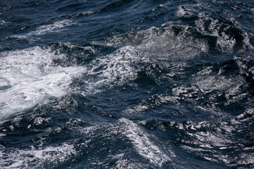 Meer, auf der Fähre von Dänemark nach Norwegen