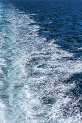 Meer, auf der Fähre von Dänemark nach Norwegen