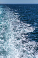 Meer, auf der Fähre von Dänemark nach Norwegen