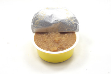 confezione di crema di marmellata alla mela