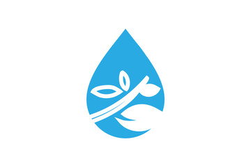 natural water icon. water drop sign. vector illustration elements