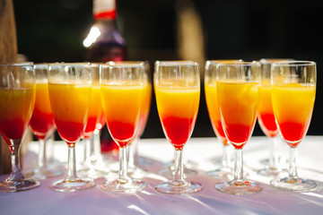 beverages at an event