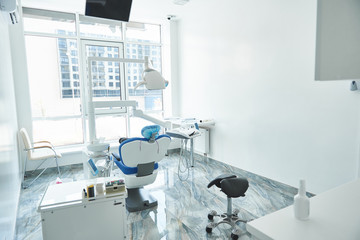 Modern dental office is prepared for visitors