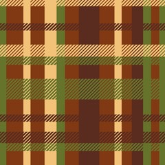 Seamless tartan plaid pattern vector.