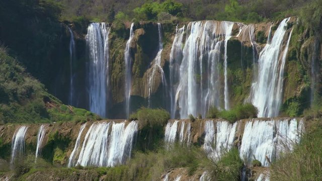 Jiulong waterfall in Luoping, Yunnan, China