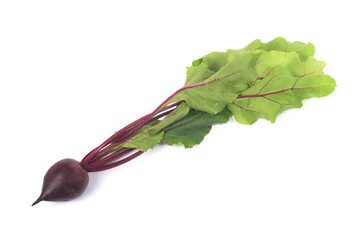 Fototapeta premium Fresh beet isolated on white