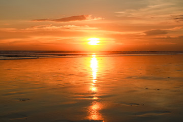 Double Six beach or Seminyak is a mixed tourist residential area on the west coast of Bali in Indonesia.