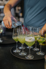 beverages at an event