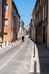 Cavaillon street in Provence france
