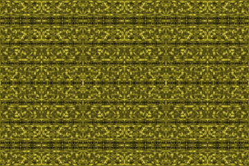Textured African fabric with a striped pattern, yellow color