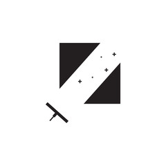 cleaner logo template design vector illustration