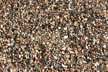 Pattern of pebbles, background