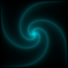 Rotation swirl movement effect.