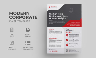 Flyer Template | Modern Clean Flyer Design | Creative Poster, Brochure